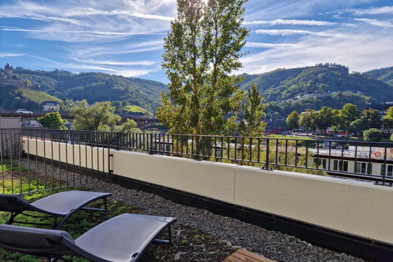Vivamosel: Appartement Mit Mosel & Burgblick - Balkon - Parken - Aufzug - Fahrradraum Cochem Exterior photo